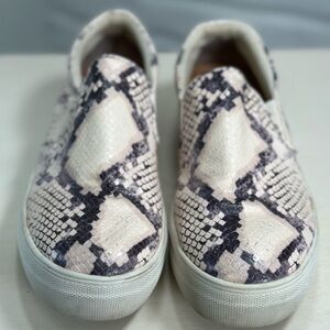 Women’s Steve Madden sneakers. Snakeskin. Size 8M.
